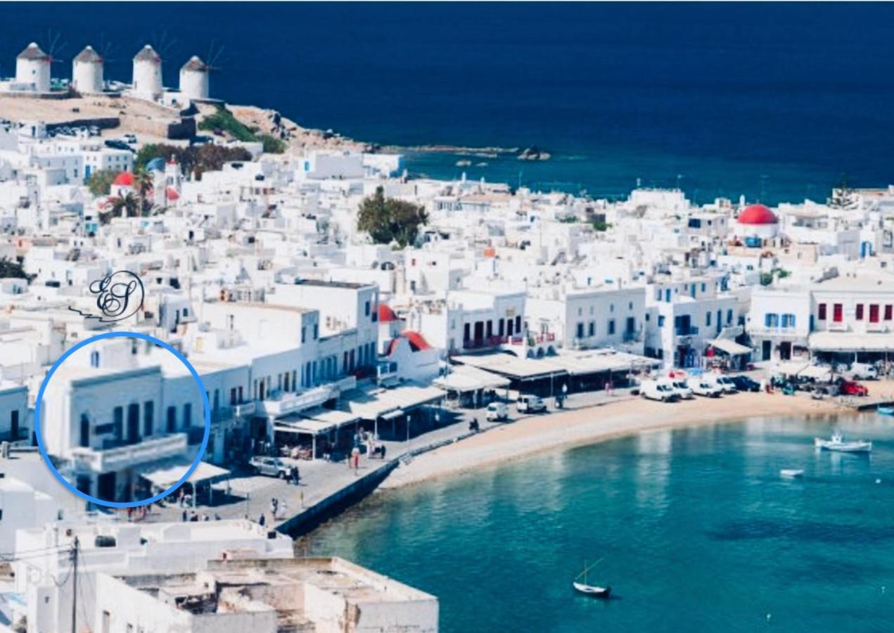 Mykonos Old Harbor Front Suite With Balcony Mykonos Town Exterior foto