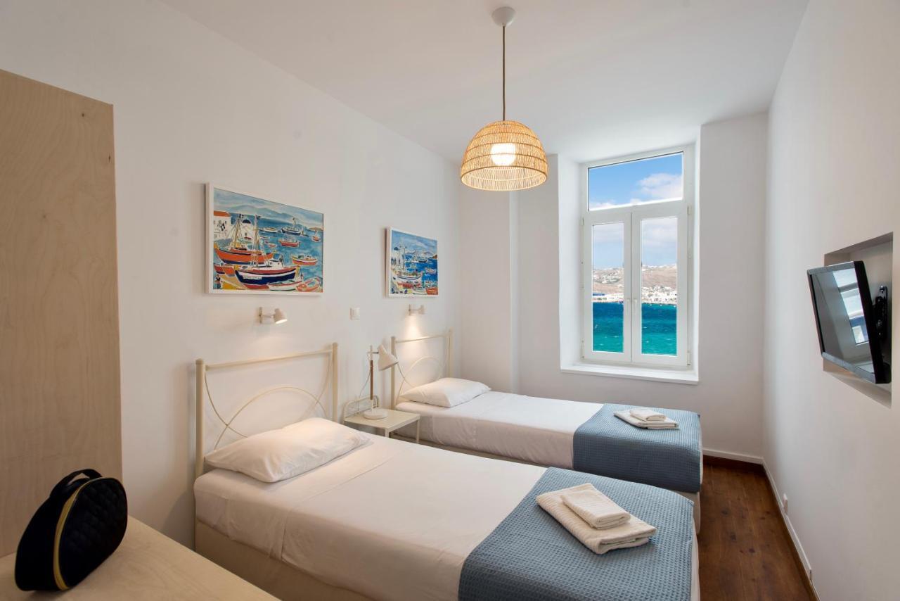Mykonos Old Harbor Front Suite With Balcony Mykonos Town Exterior foto