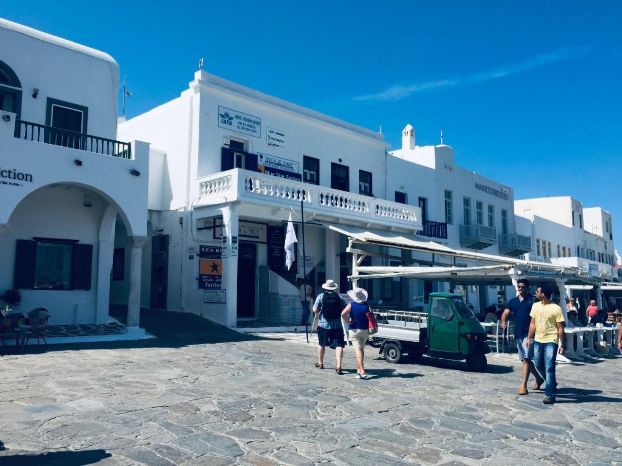 Mykonos Old Harbor Front Suite With Balcony Mykonos Town Exterior foto